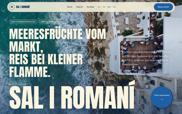 Web de ejemplo: Sal i Romaní